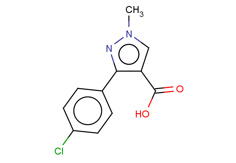 3-(4-chlorophenyl)-1-methyl-1H-pyrazole-4-carboxylic acid