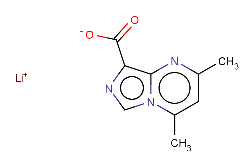 lithium(1+) ion 2,4-dimethylimidazo[1,5-a]pyrimidine-8-carboxylate