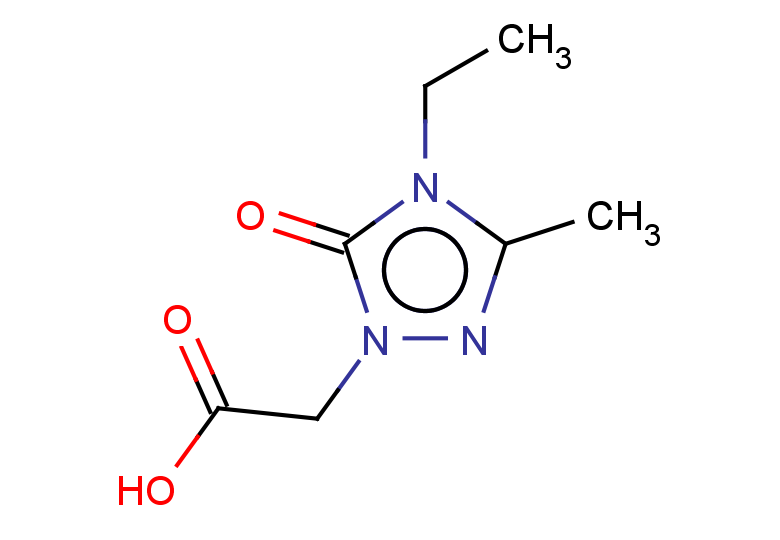 2-(4-ethyl-3-methyl-5-oxo-4,5-dihydro-1H-1,2,4-triazol-1-yl)acetic acid