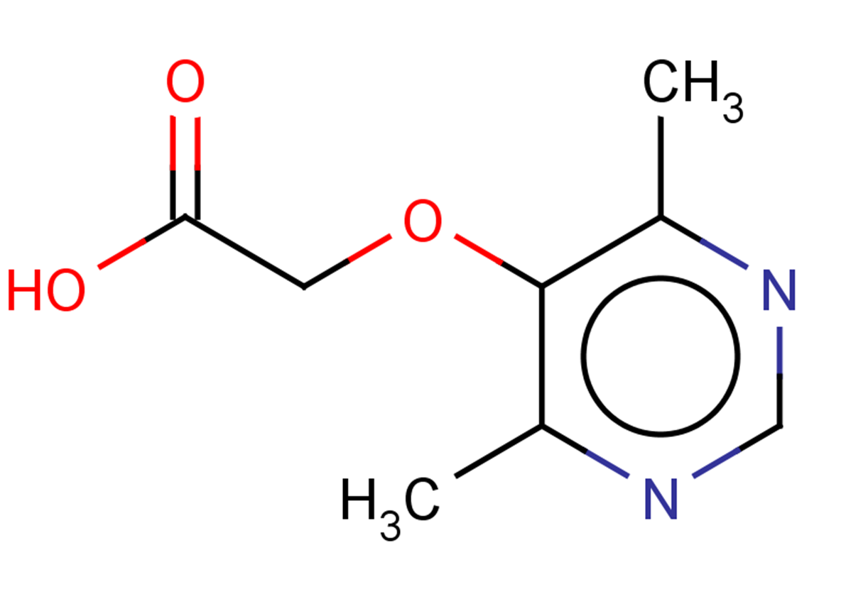 2-[(4,6-dimethylpyrimidin-5-yl)oxy]acetic acid