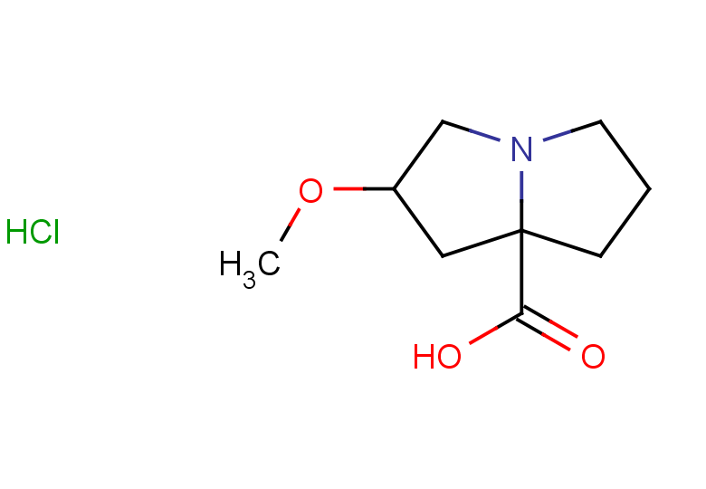 2-methoxy-hexahydro-1H-pyrrolizine-7a-carboxylic acid hydrochloride, Mixture of diastereomers