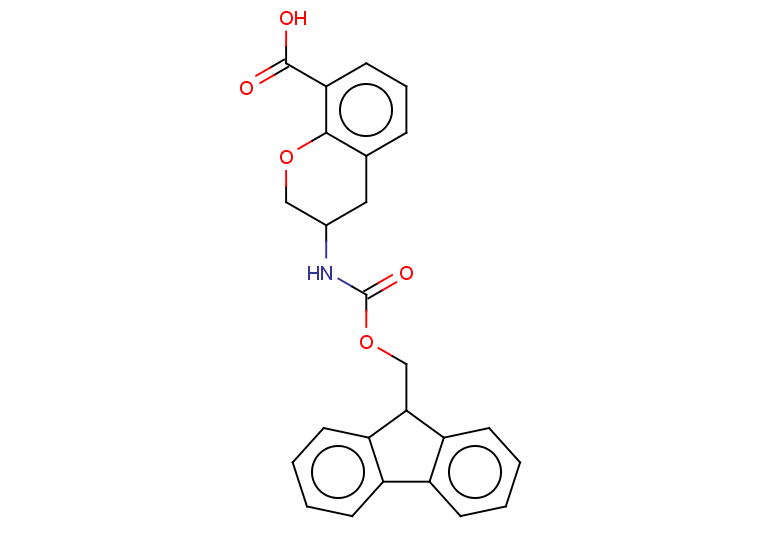 3-({[(9H-fluoren-9-yl)methoxy]carbonyl}amino)-3,4-dihydro-2H-1-benzopyran-8-carboxylic acid