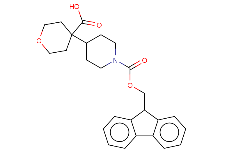 4-(1-{[(9H-fluoren-9-yl)methoxy]carbonyl}piperidin-4-yl)oxane-4-carboxylic acid