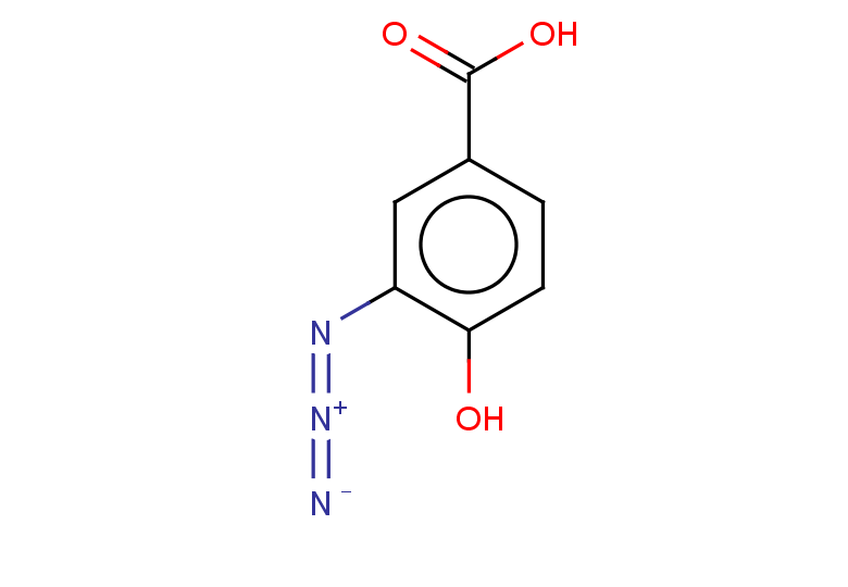 3-azido-4-hydroxybenzoic acid