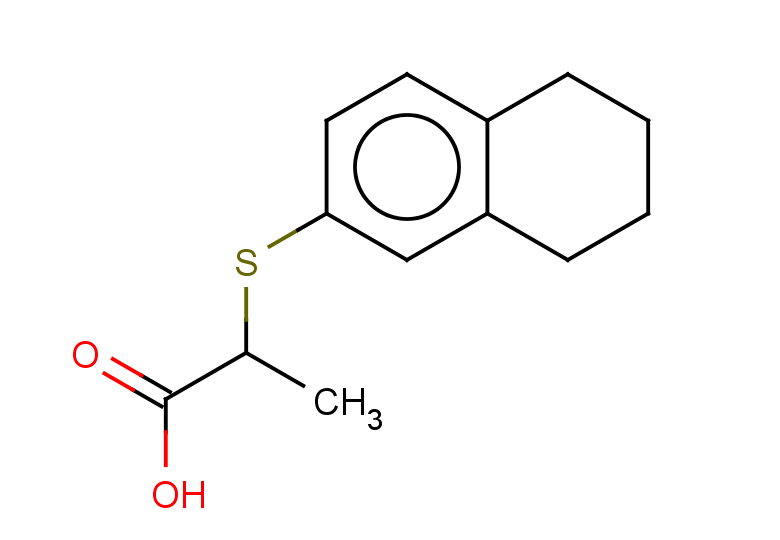 2-(5,6,7,8-tetrahydronaphthalen-2-ylsulfanyl)propanoic acid