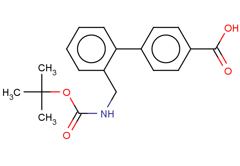 2'-({[(tert-butoxy)carbonyl]amino}methyl)-[1,1'-biphenyl]-4-carboxylic acid