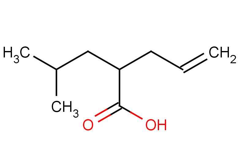 2-(2-methylpropyl)pent-4-enoic acid