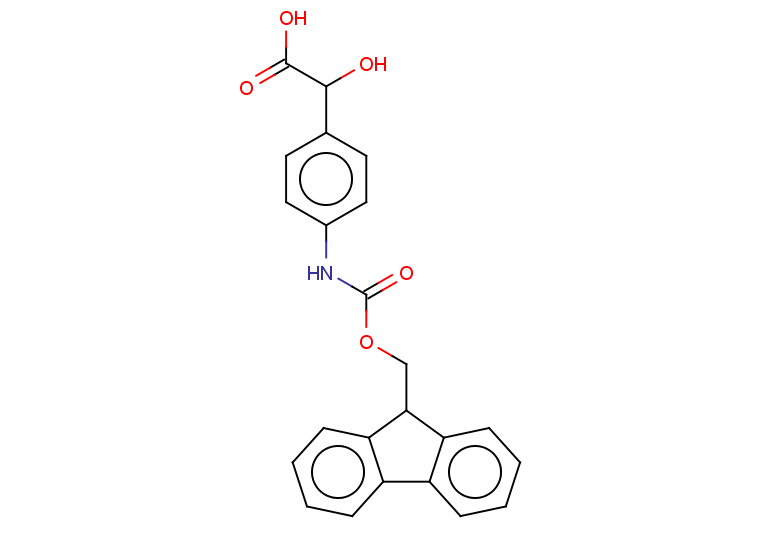 2-[4-({[(9H-fluoren-9-yl)methoxy]carbonyl}amino)phenyl]-2-hydroxyacetic acid