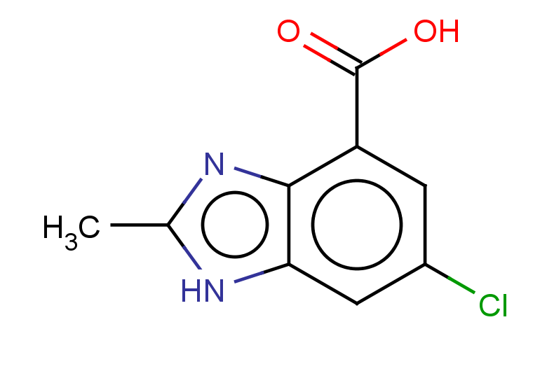 6-chloro-2-methyl-1H-1,3-benzodiazole-4-carboxylic acid