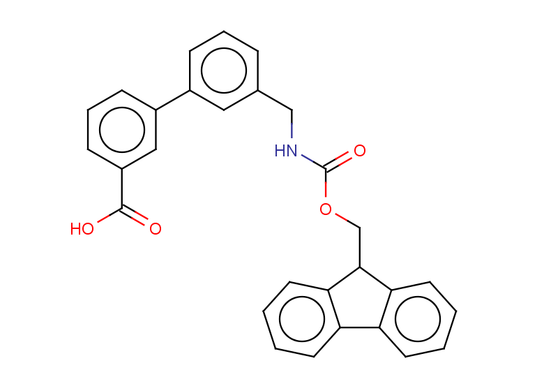 3-{3-[({[(9H-fluoren-9-yl)methoxy]carbonyl}amino)methyl]phenyl}benzoic acid