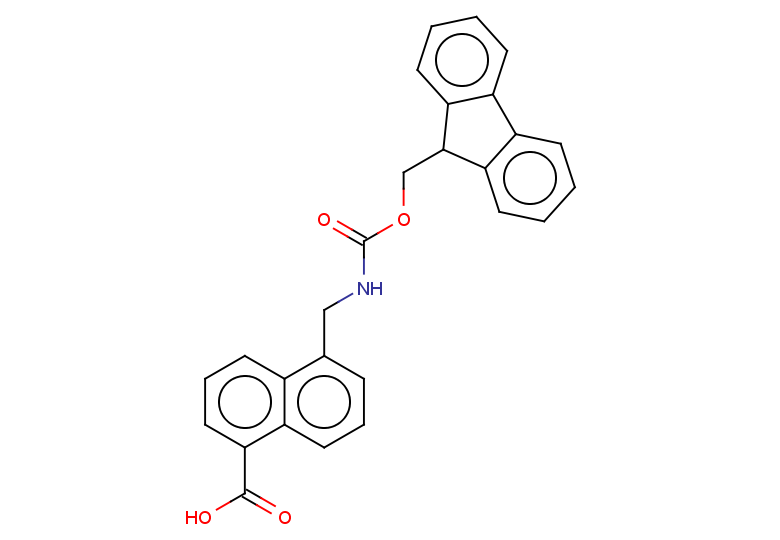 5-[({[(9H-fluoren-9-yl)methoxy]carbonyl}amino)methyl]naphthalene-1-carboxylic acid
