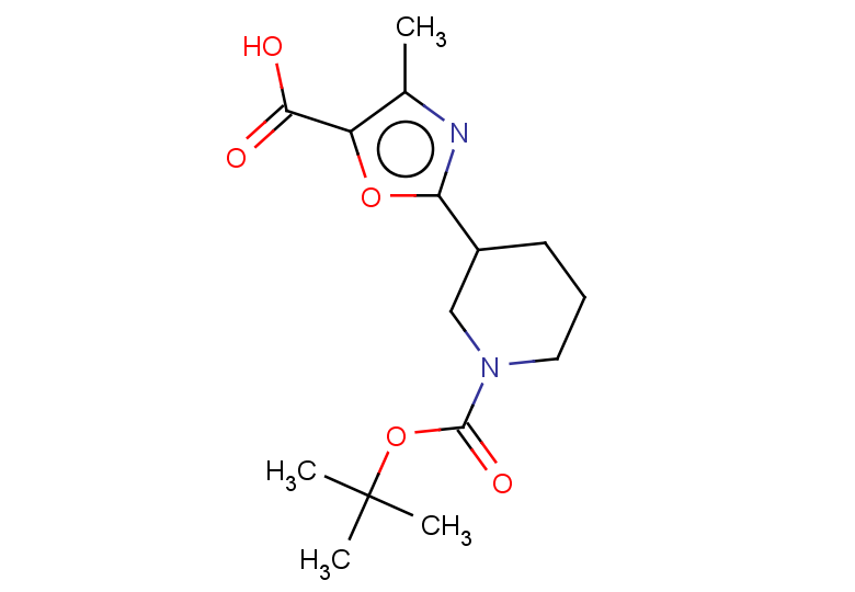 2-{1-[(tert-butoxy)carbonyl]piperidin-3-yl}-4-methyl-1,3-oxazole-5-carboxylic acid