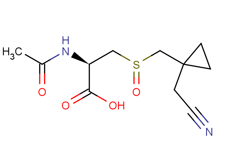 (2R)-3-{[1-(cyanomethyl)cyclopropyl]methanesulfinyl}-2-acetamidopropanoic acid