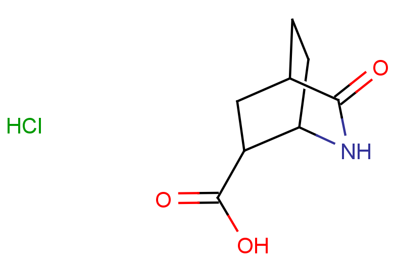 3-oxo-2-azabicyclo[2.2.2]octane-6-carboxylic acid hydrochloride