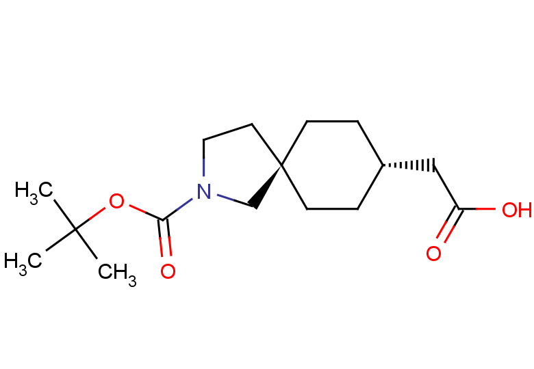 2-[(5r,8r)-2-[(tert-butoxy)carbonyl]-2-azaspiro[4.5]decan-8-yl]acetic acid