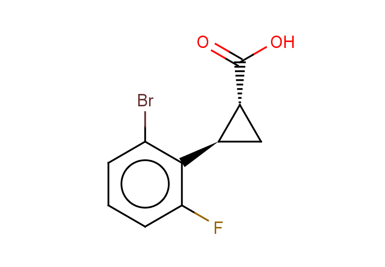 rac-(1R,2R)-2-(2-bromo-6-fluorophenyl)cyclopropane-1-carboxylic acid, trans