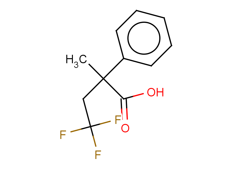 4,4,4-trifluoro-2-methyl-2-phenylbutanoic acid