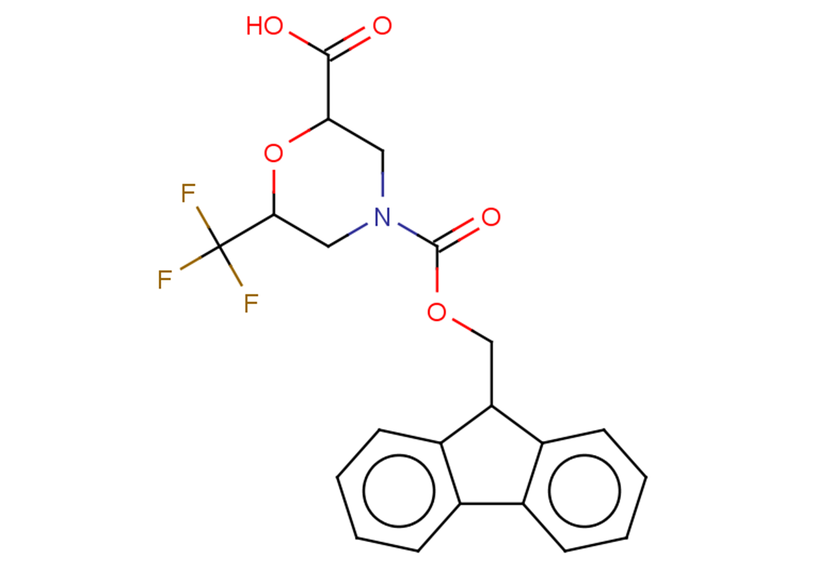 4-{[(9H-fluoren-9-yl)methoxy]carbonyl}-6-(trifluoromethyl)morpholine-2-carboxylic acid