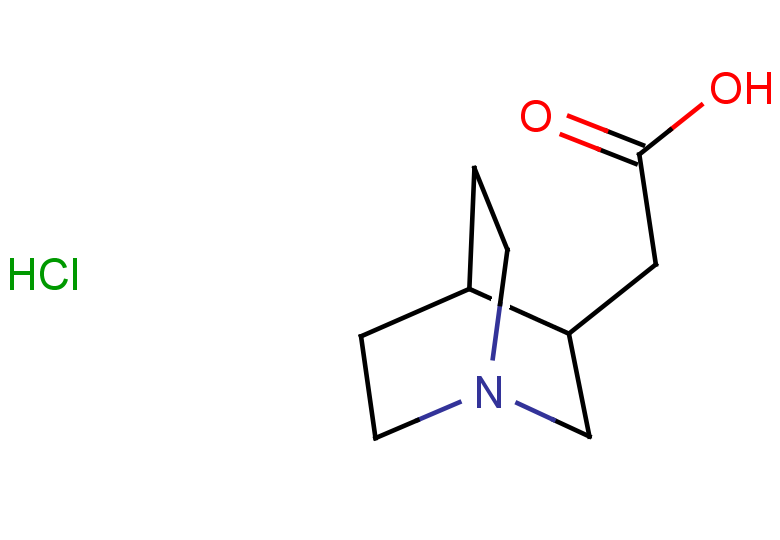 2-{1-azabicyclo[2.2.2]octan-3-yl}acetic acid hydrochloride
