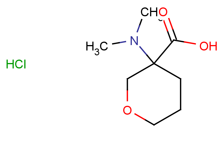 3-(dimethylamino)oxane-3-carboxylic acid hydrochloride