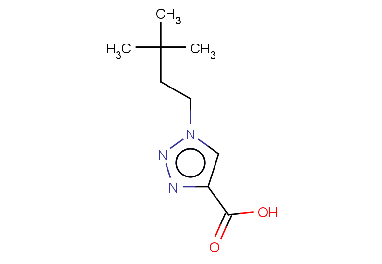 1-(3,3-dimethylbutyl)-1H-1,2,3-triazole-4-carboxylic acid