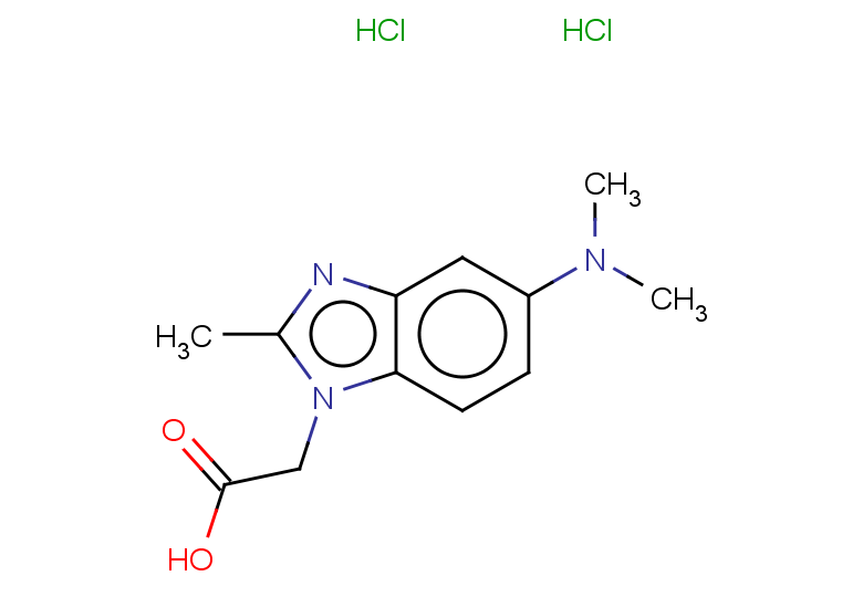 2-[5-(dimethylamino)-2-methyl-1H-1,3-benzodiazol-1-yl]acetic acid dihydrochloride