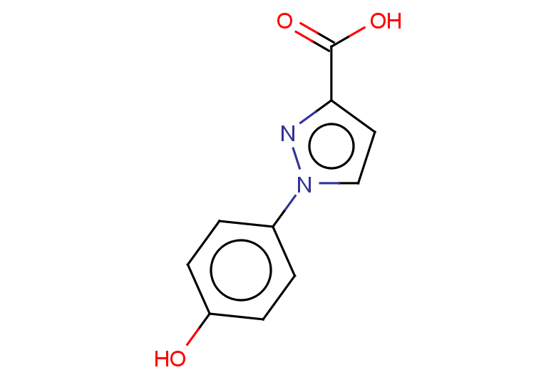 1-(4-hydroxyphenyl)-1H-pyrazole-3-carboxylic acid