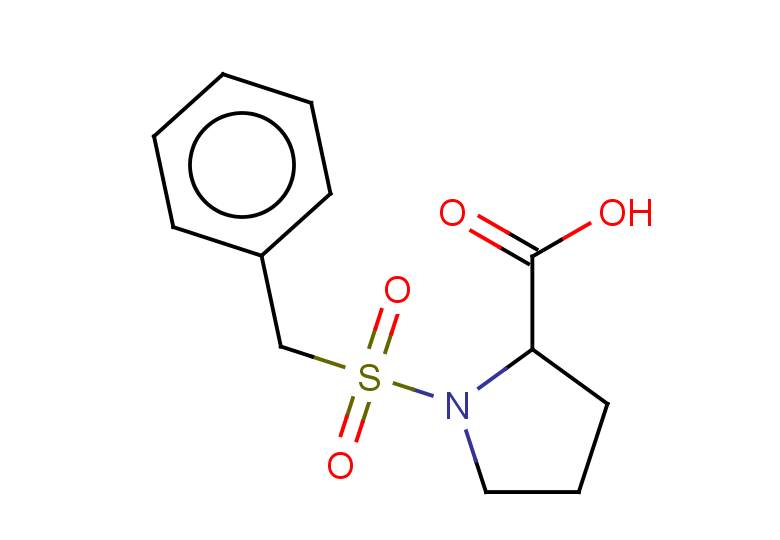 1-phenylmethanesulfonylpyrrolidine-2-carboxylic acid