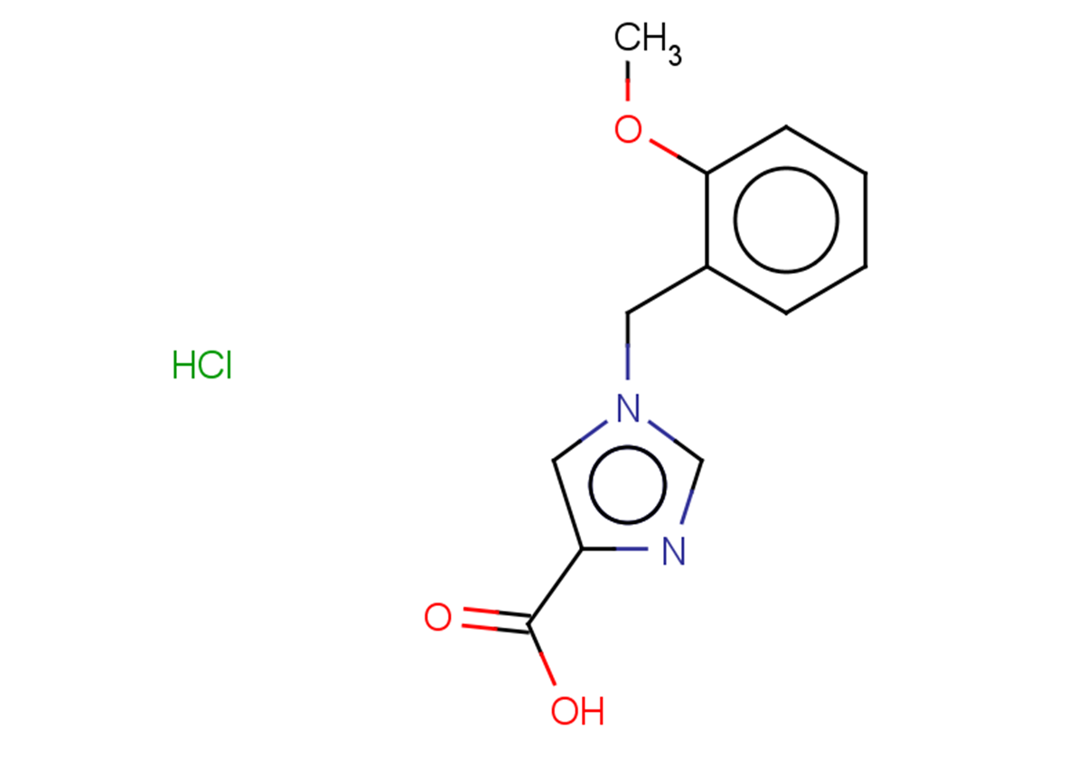 1-[(2-methoxyphenyl)methyl]-1H-imidazole-4-carboxylic acid hydrochloride