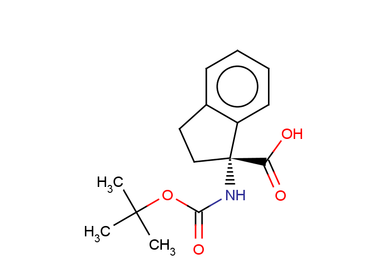 rel-(1R)-1-{[(tert-butoxy)carbonyl]amino}-2,3-dihydro-1H-indene-1-carboxylic acid