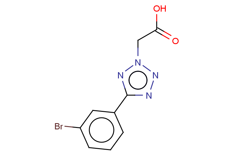 2-[5-(3-bromophenyl)-2H-1,2,3,4-tetrazol-2-yl]acetic acid