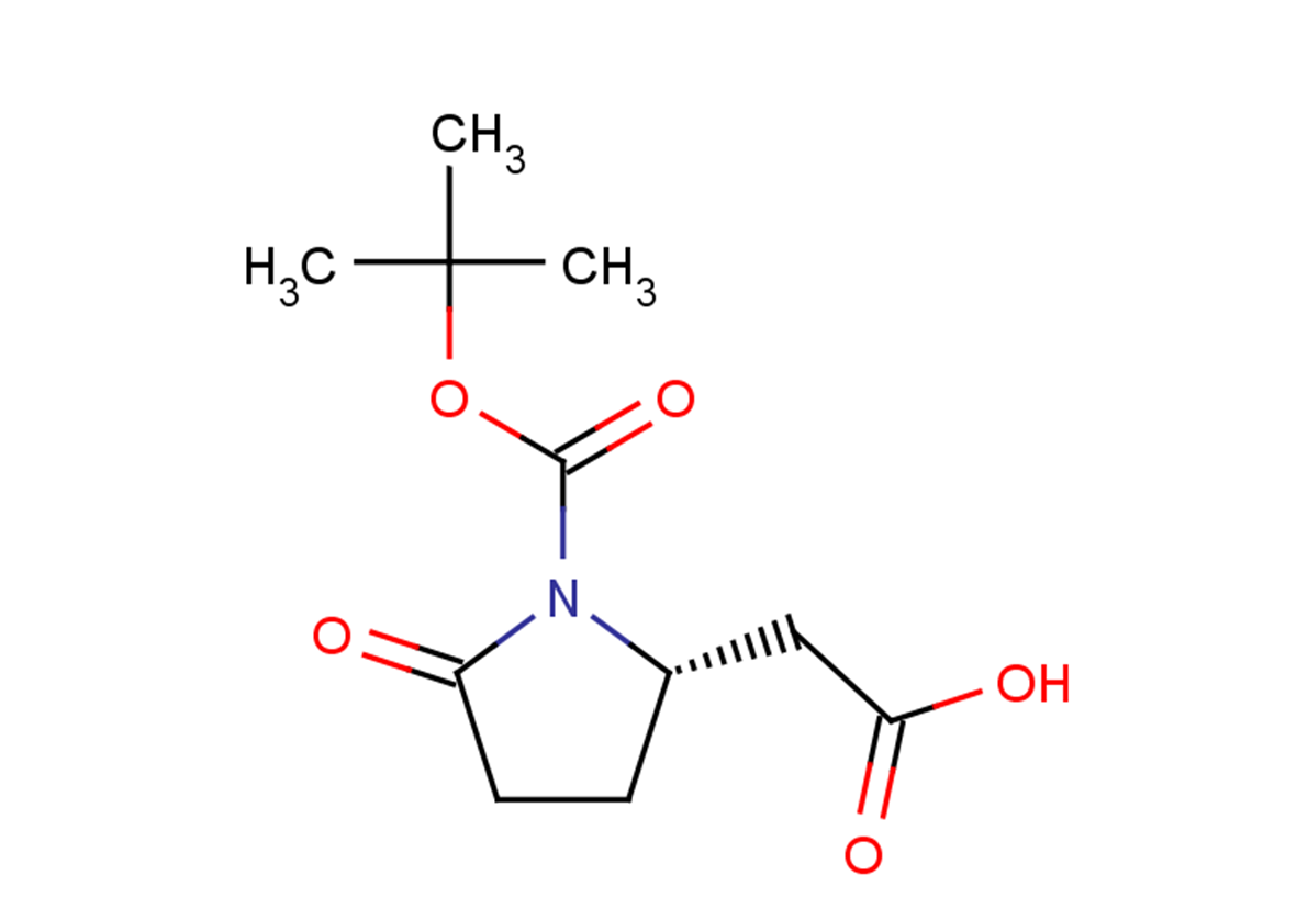 2-[(2S)-1-[(tert-butoxy)carbonyl]-5-oxopyrrolidin-2-yl]acetic acid