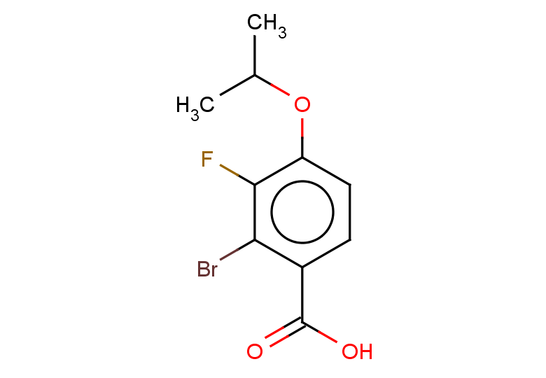 2-bromo-3-fluoro-4-(propan-2-yloxy)benzoic acid