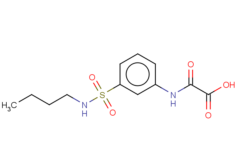 {[3-(butylsulfamoyl)phenyl]carbamoyl}formic acid