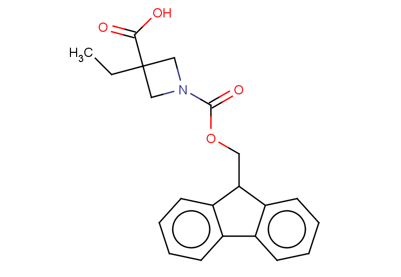 3-ethyl-1-{[(9H-fluoren-9-yl)methoxy]carbonyl}azetidine-3-carboxylic acid