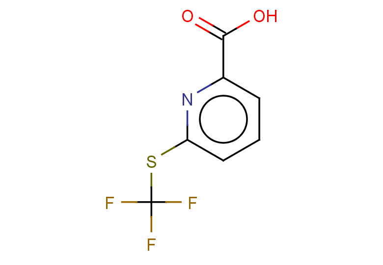 6-[(trifluoromethyl)sulfanyl]pyridine-2-carboxylic acid