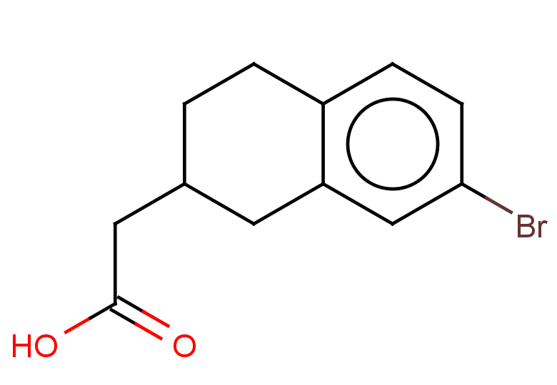 2-(7-bromo-1,2,3,4-tetrahydronaphthalen-2-yl)acetic acid
