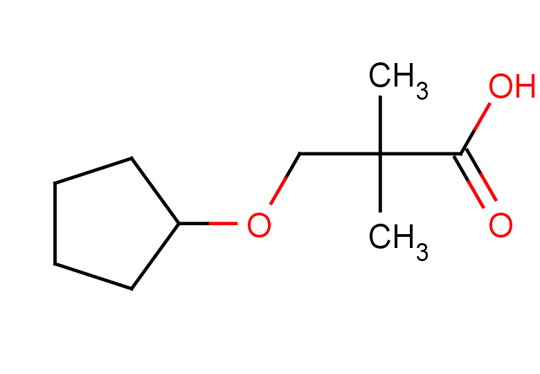 3-(cyclopentyloxy)-2,2-dimethylpropanoic acid