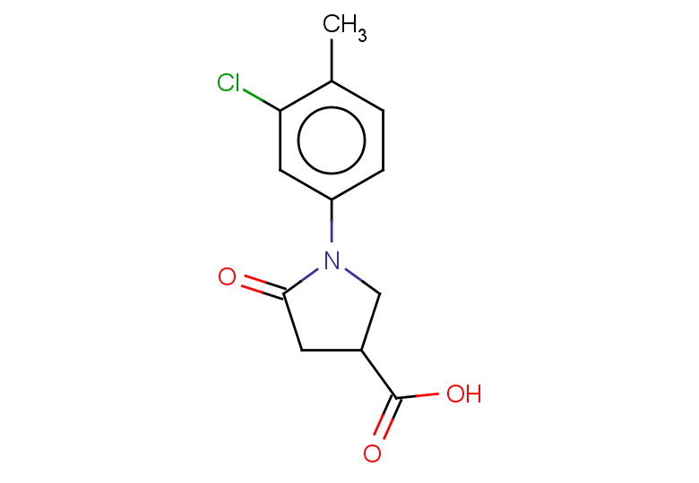 1-(3-chloro-4-methylphenyl)-5-oxopyrrolidine-3-carboxylic acid