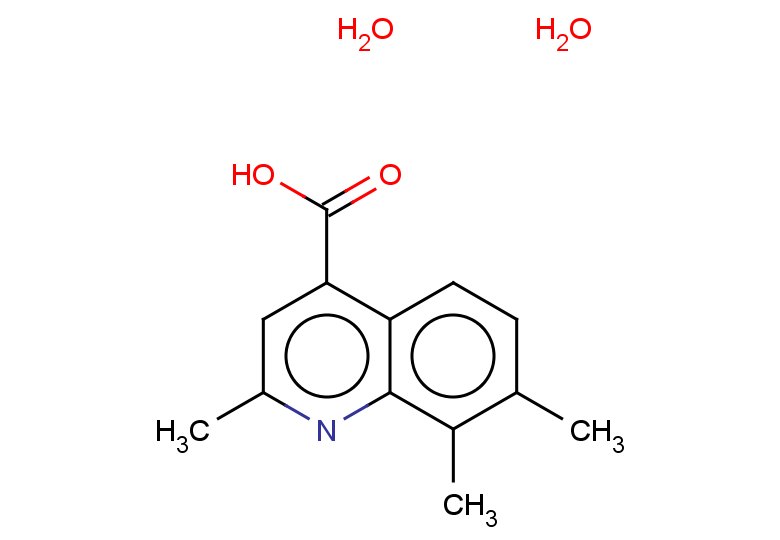 2,7,8-trimethylquinoline-4-carboxylic acid dihydrate