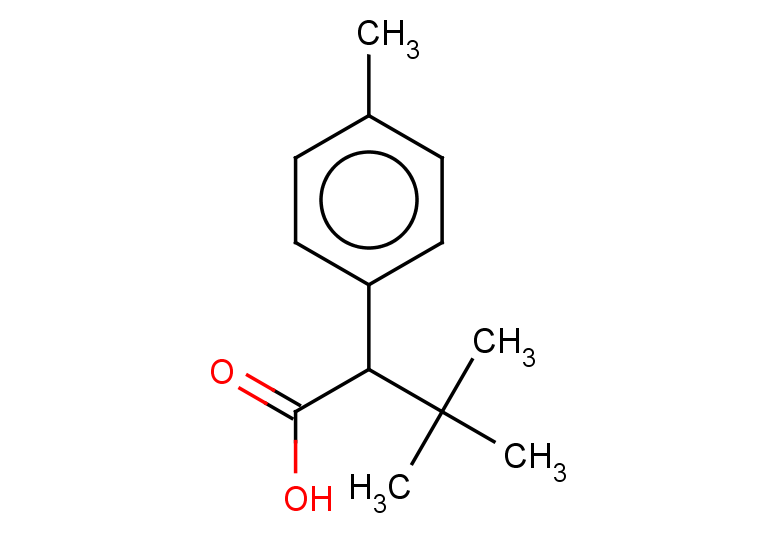 3,3-dimethyl-2-(4-methylphenyl)butanoic acid
