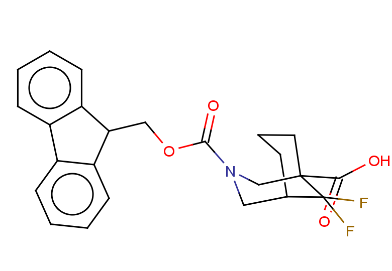 3-{[(9H-fluoren-9-yl)methoxy]carbonyl}-9,9-difluoro-3-azabicyclo[3.3.1]nonane-1-carboxylic acid