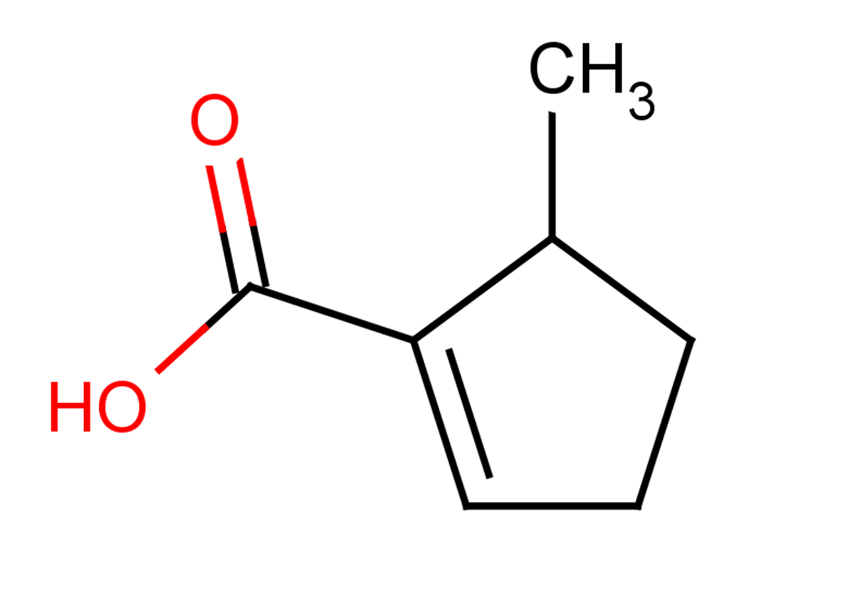 5-methylcyclopent-1-ene-1-carboxylic acid