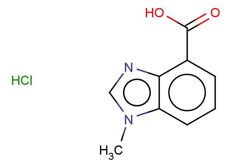 1-methyl-1H-1,3-benzodiazole-4-carboxylic acid hydrochloride
