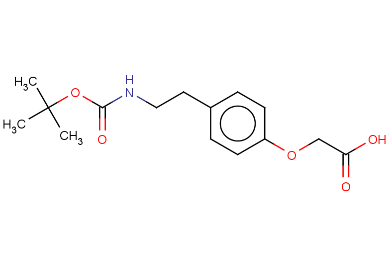 2-[4-(2-{[(tert-butoxy)carbonyl]amino}ethyl)phenoxy]acetic acid