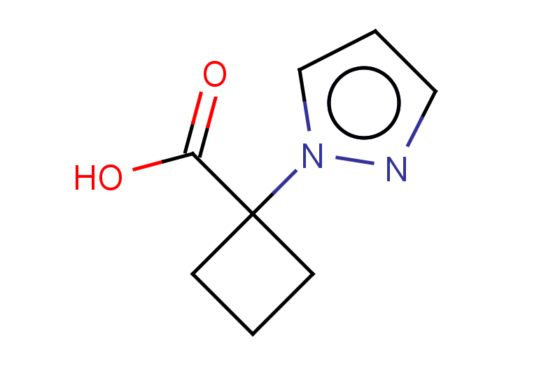 1-(1H-pyrazol-1-yl)cyclobutane-1-carboxylic acid