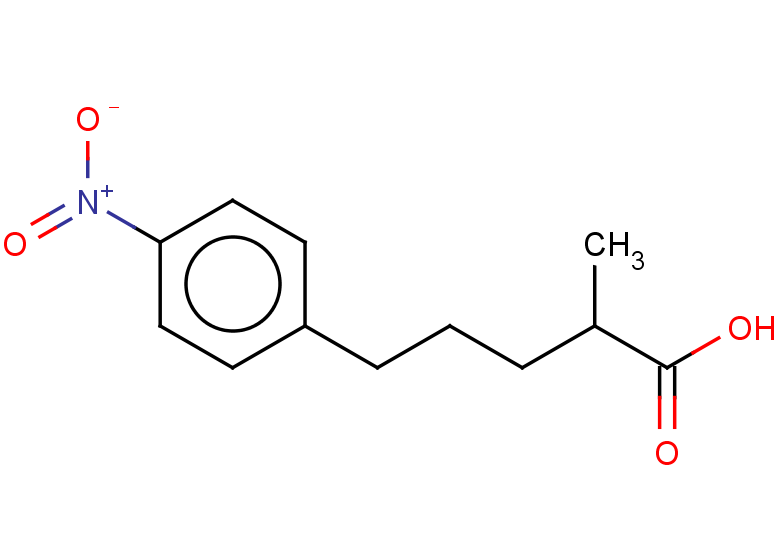 2-methyl-5-(4-nitrophenyl)pentanoic acid