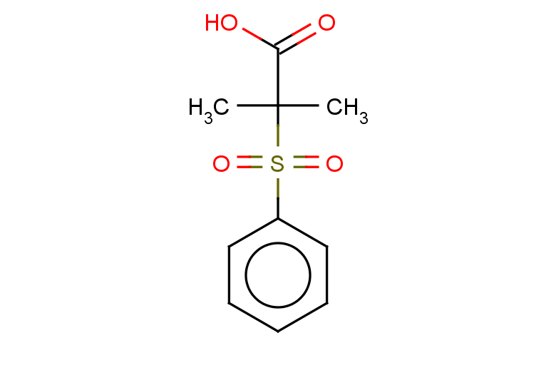 2-(benzenesulfonyl)-2-methylpropanoic acid