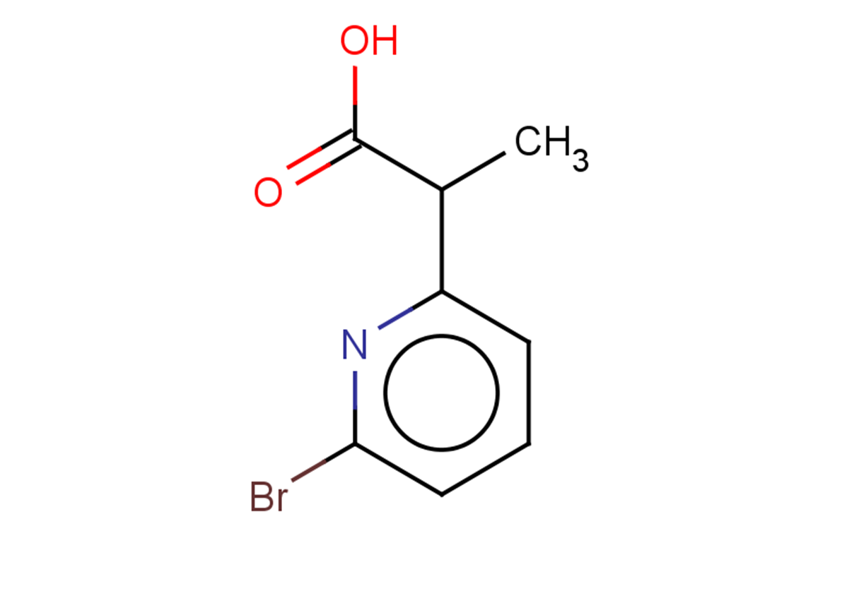 2-(6-bromopyridin-2-yl)propanoic acid