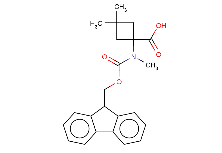 1-({[(9H-fluoren-9-yl)methoxy]carbonyl}(methyl)amino)-3,3-dimethylcyclobutane-1-carboxylic acid